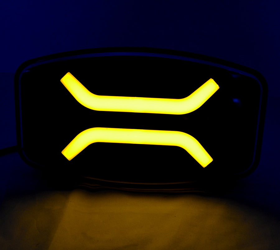 Овал Комбо Халоген NEON светлина, 10 диода