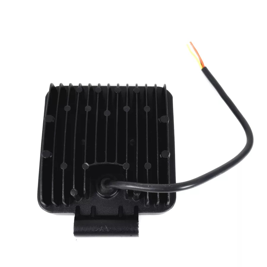 LED халоген с мигач и флаш бяло/жълто, 48W