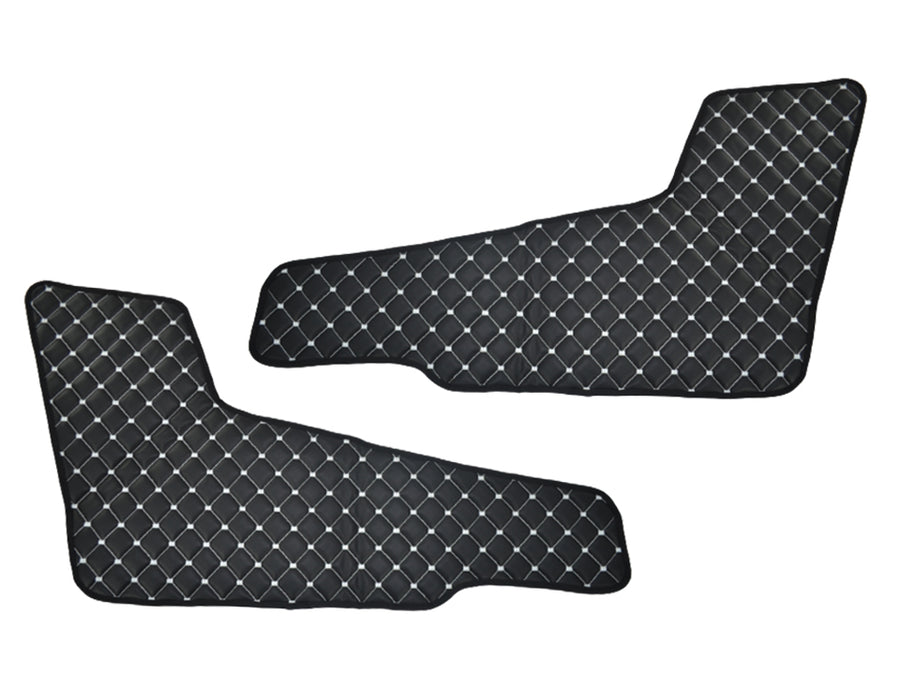 Стелки за врати за Volvo FH4, 2013+ - Черно с бял шев