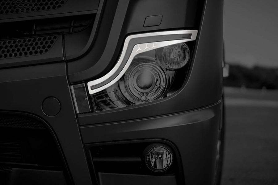 Пластмасови вежди за фарове за Mercedes Actros MP4/MP5