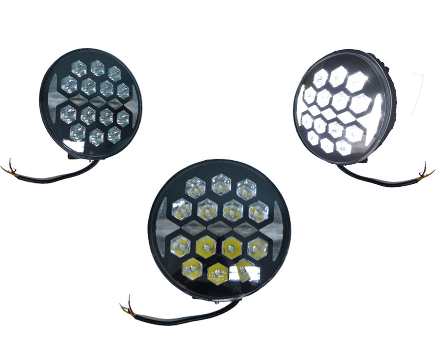 LED халоген Jumbo Batman, с жълт габарит, 70W