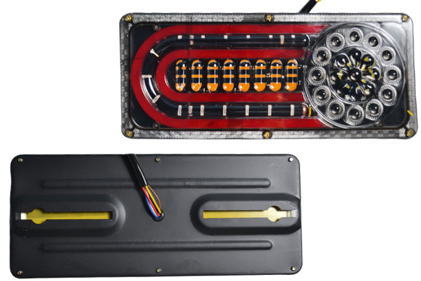 LED неон стоп, с кръг и овал, 24V