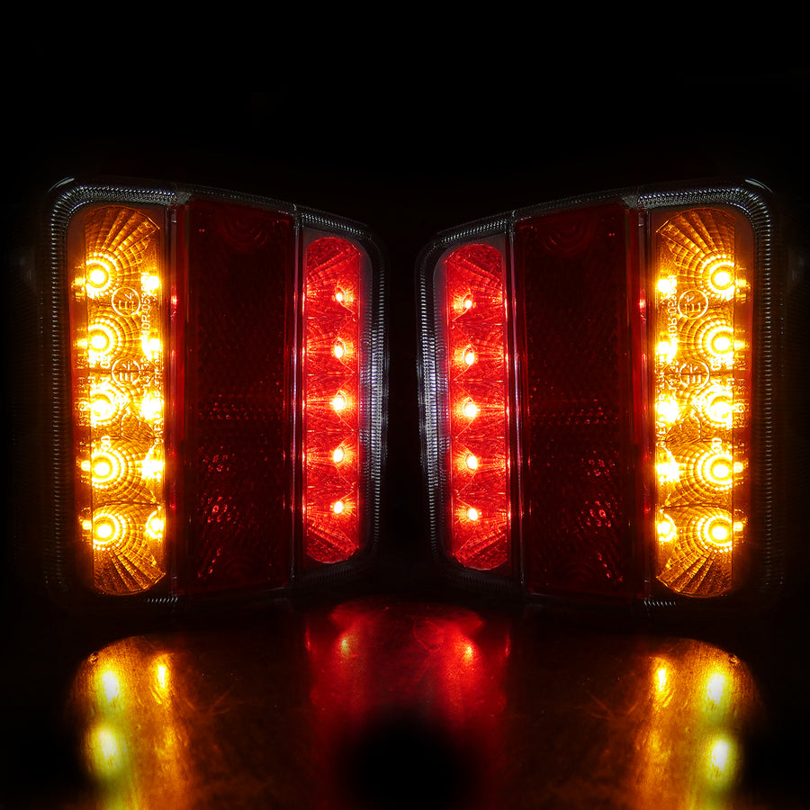 Комплект LED Диодни Стопове 12V 24V Волта бус камион ТИР ремарке