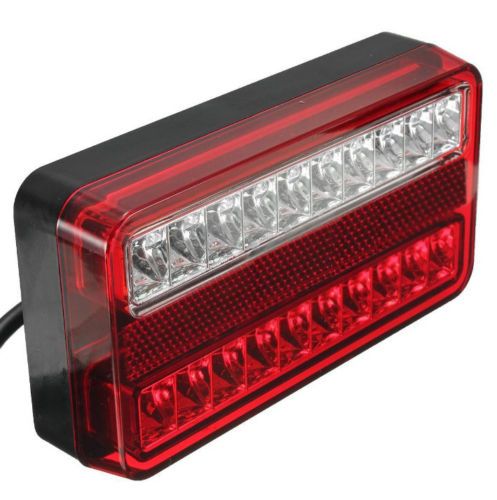 Комплект Диодни LED Лед стопове за Бус Камион Тир Ремарке Караванa с 4 функции 12V