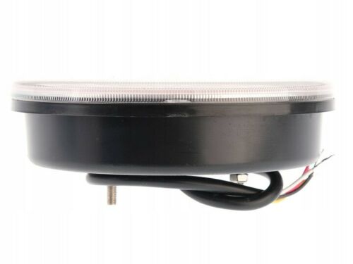 Комплект LED Светодиодни Стопове с Неон Ефект, Кръгли, Тип Хамбургер 12V-24V, E4, Ø14 см