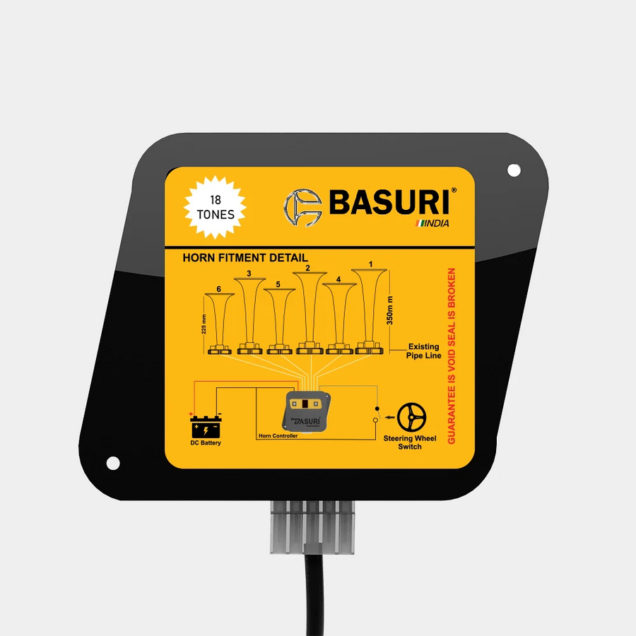 Управление за тромба BASURI Baby Shark с 22 мелодии, 12/24V