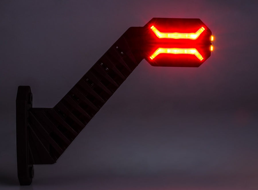 LED Габарит рогче, тип Дракон, 12/24V - дясно