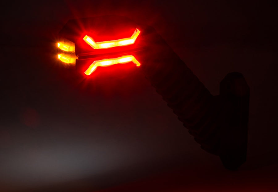 LED Габарит рогче, тип Дракон, 12/24V - дясно