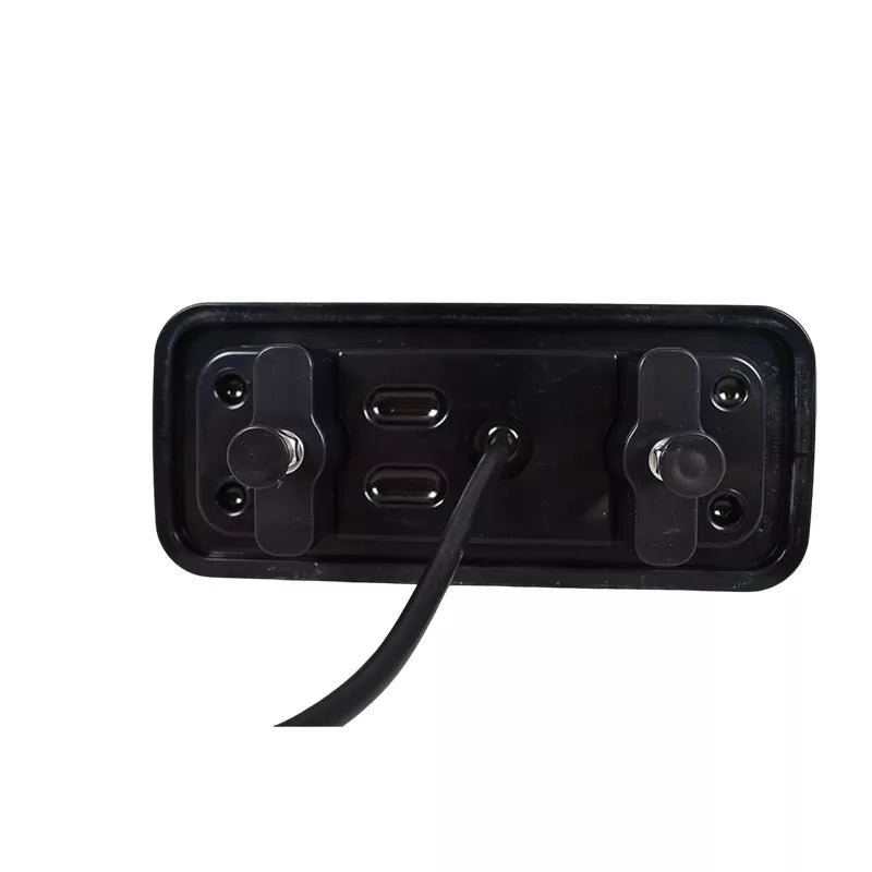 LED неон стоп, 20см, L=R, с 6 функции, 12/24V - Малък