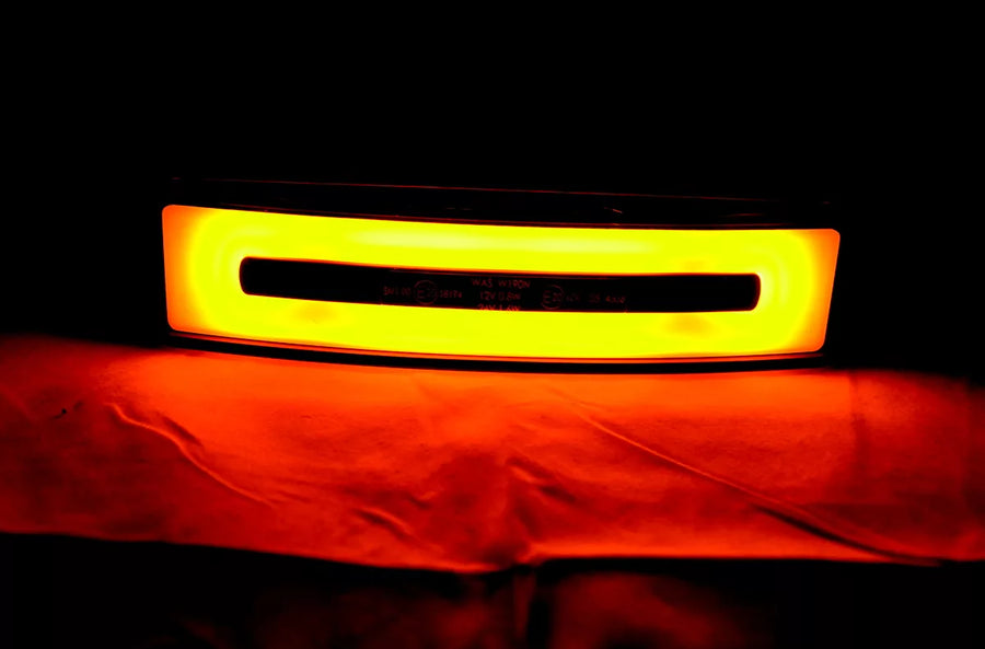 LED габарит на покрив за Scania R, до 2016 жълт неон