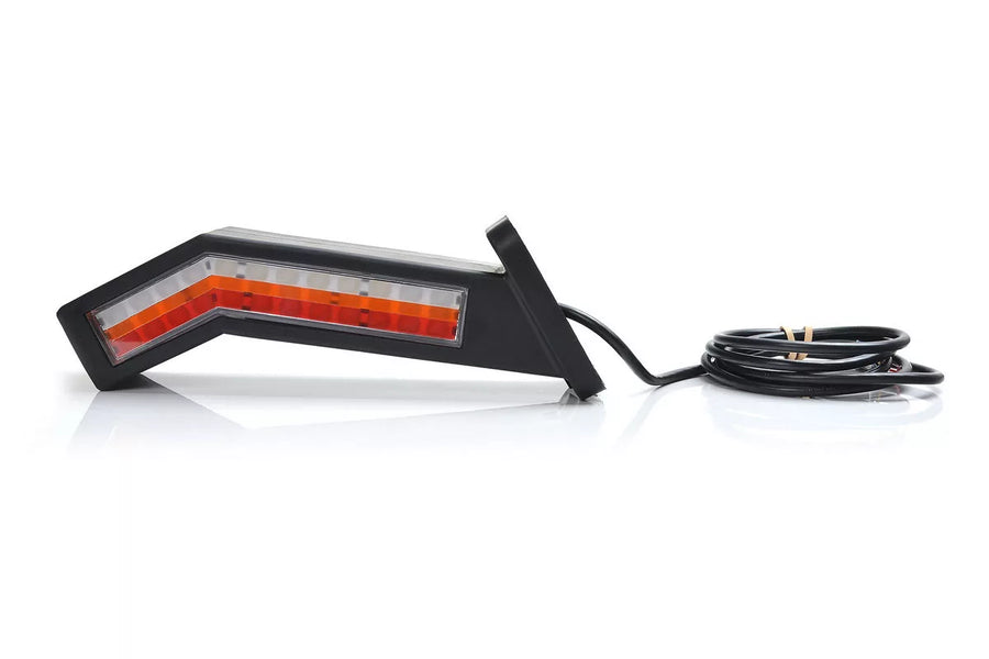 LED стоп тип рогче, с динамичен мигач, ляв, с 9 функции, 12/24V