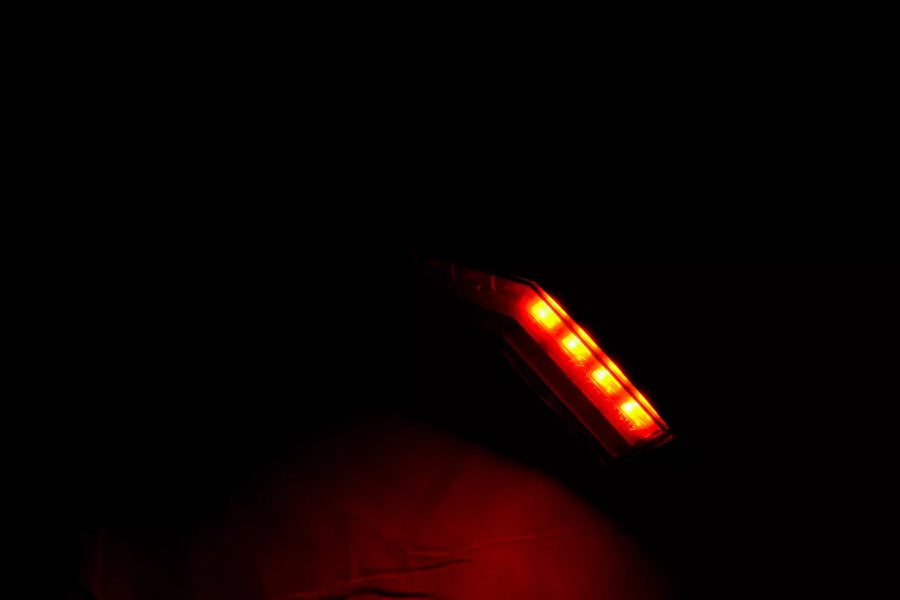 LED стоп тип рогче, с динамичен мигач, ляв, с 9 функции, 12/24V