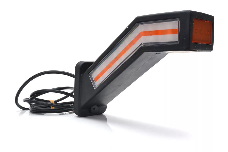 LED стоп тип рогче, с динамичен мигач, ляв, с 9 функции, 12/24V