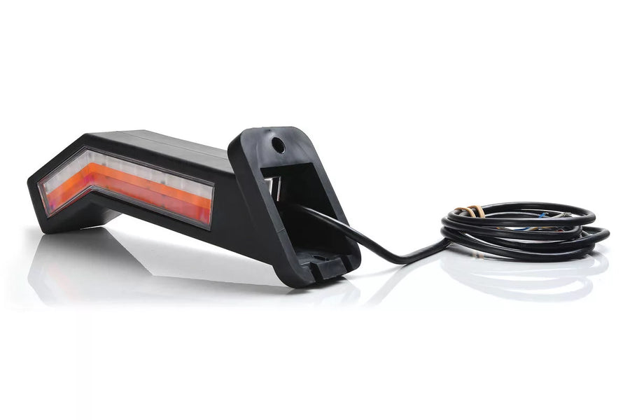 LED стоп тип рогче, с динамичен мигач, ляв, с 9 функции, 12/24V