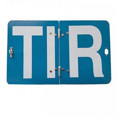 ТАБЕЛА TIR СГЪВАЕМА, 400Х250, алуминиева