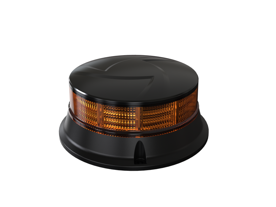 19W LED Диодна Въртяща се Сигнална Аварийна Лампа Маяк Буркан за Пътна Помощ Платформа 12V - 24V