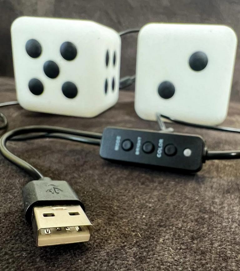 Светещи зарчета LED - RGB с USB, 12/24V