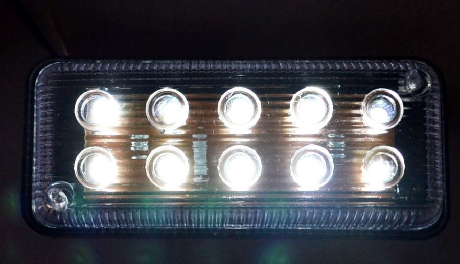 LED габарит бял, 12V, с 10 диода, Полша
