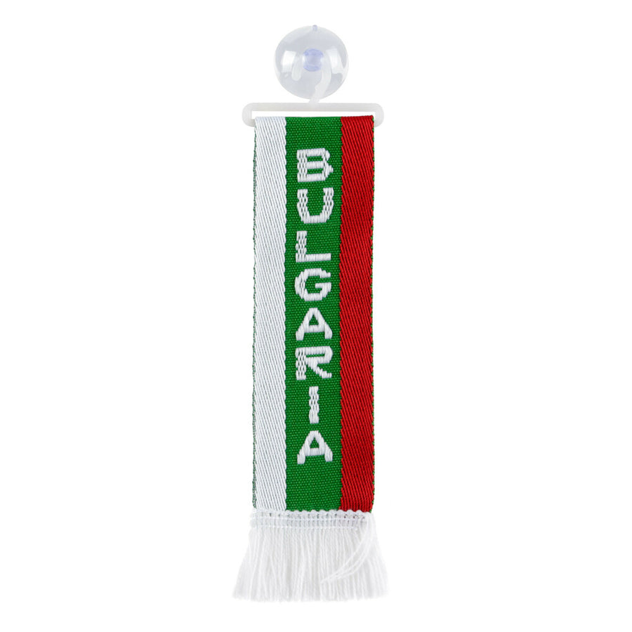 Знаме BULGARIA, с вендуза за захващане, 5х22 см.