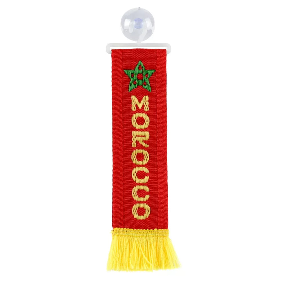 Знаме MOROCCO, с вендуза за захващане, 5х22 см.