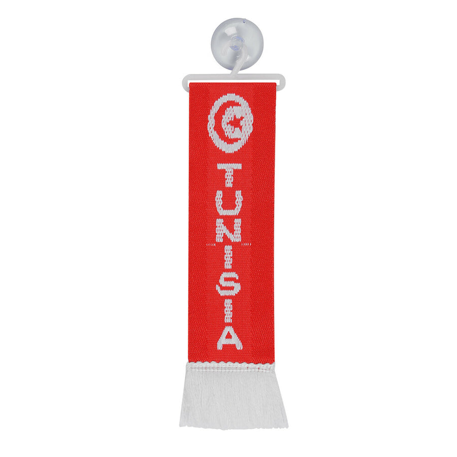 Знаме Tunisia, с вендуза за захващане - 5х22 см.
