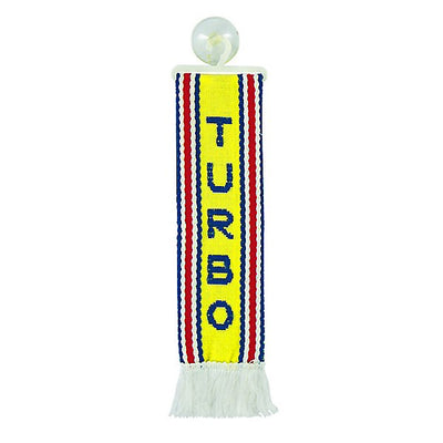 Знаме TURBO, с вендуза за захващане - 5х22 см.