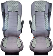 Калъфи за седалки за DAF XF106 Euro 6, 2014+, Сиви