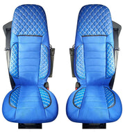 Калъфи за седалки за MAN TGX, EURO 5, 2007-2014, СИНИ