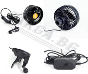 Вентилатор с вендуза 4.5", 24V