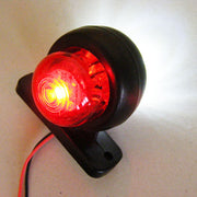 LED рогче бяло/червено - 24V
