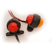 LED рогче червено/жълто - 24V