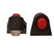 Малък LED токос, бяло/червено - 24V