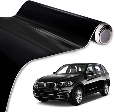 Декоративно автомобилно WRAP фолио 1.52 X 28M черен гланц лъскаво черно
