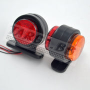 Късо LED рогче, червено/жълто, 12/24V