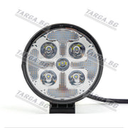 LED халоген + мигач, кръгъл - Комбо