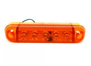 LED габарит, жълт овал - 24V