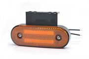 LED габарит с две неонови ленти, 12/24V - Оранжев