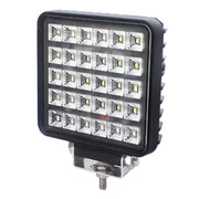 LED работна лампа, фар, квадрат, 30W, 12/24V, с on/off ключ