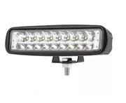 Универсален 54W Лед LED Халоген Фар Работна Лампа 12V - 24V с мигач бяло - оранжева светлина за автомобил офроуд бус ван камион