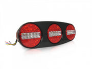 Комплект 12V - 24V Led Лед Тройни Диодни Стопове - Комбинирани Стоп, Габарит, Мигач, Задна Светлина