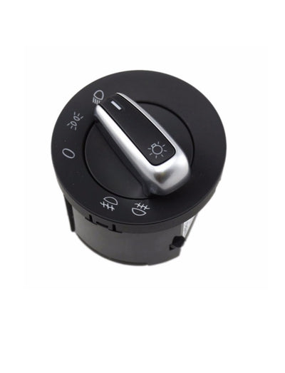 Ключ Бутон За Фарове Светлини VW Golf 5 Passat B6 Голф 5 6 Touran Scirocco Caddy Jetta Хром Без Ауто Функия 3C8941431C 5ND941431A
