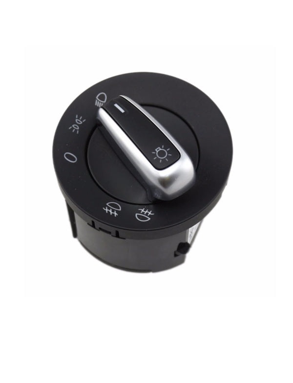 Ключ Бутон За Фарове Светлини VW Golf 5 Passat B6 Голф 5 6 Touran Scirocco Caddy Jetta Хром Без Ауто Функия 3C8941431C 5ND941431A