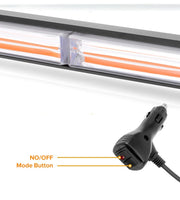 30 Cm Сигнална Аварийна Блиц Маяк Led Бар Лампа Пътна Помощ Платформа 12V-24V 36W