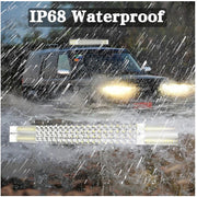 105 См 696W Мощен 7D 7Д Led Bar Лед Диоден Бар Прожектор 12V 24V 4 Редов