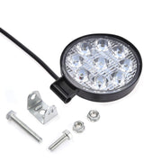 Комплект от 2бр. Мини Лед LED Диоден Фар Халоген Дневни Светлини 12V - 24V за автомобил офроуд бус ван камион