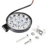 Комплект от 2бр. 42W Мини Лед LED Диоден Фар Халоген Дневни Светлини 12V - 24V за автомобил офроуд бус ван камион