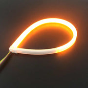 LED DRL ленти за дневни светлини с бягащ мигач