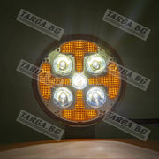 LED халоген + мигач, кръгъл - Комбо