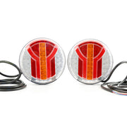 LED стоп тип Хамбургер с динамичен мигач  12/24V