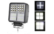 LED прожектор мощна работна лампа, с три режима на работа - 12/24V